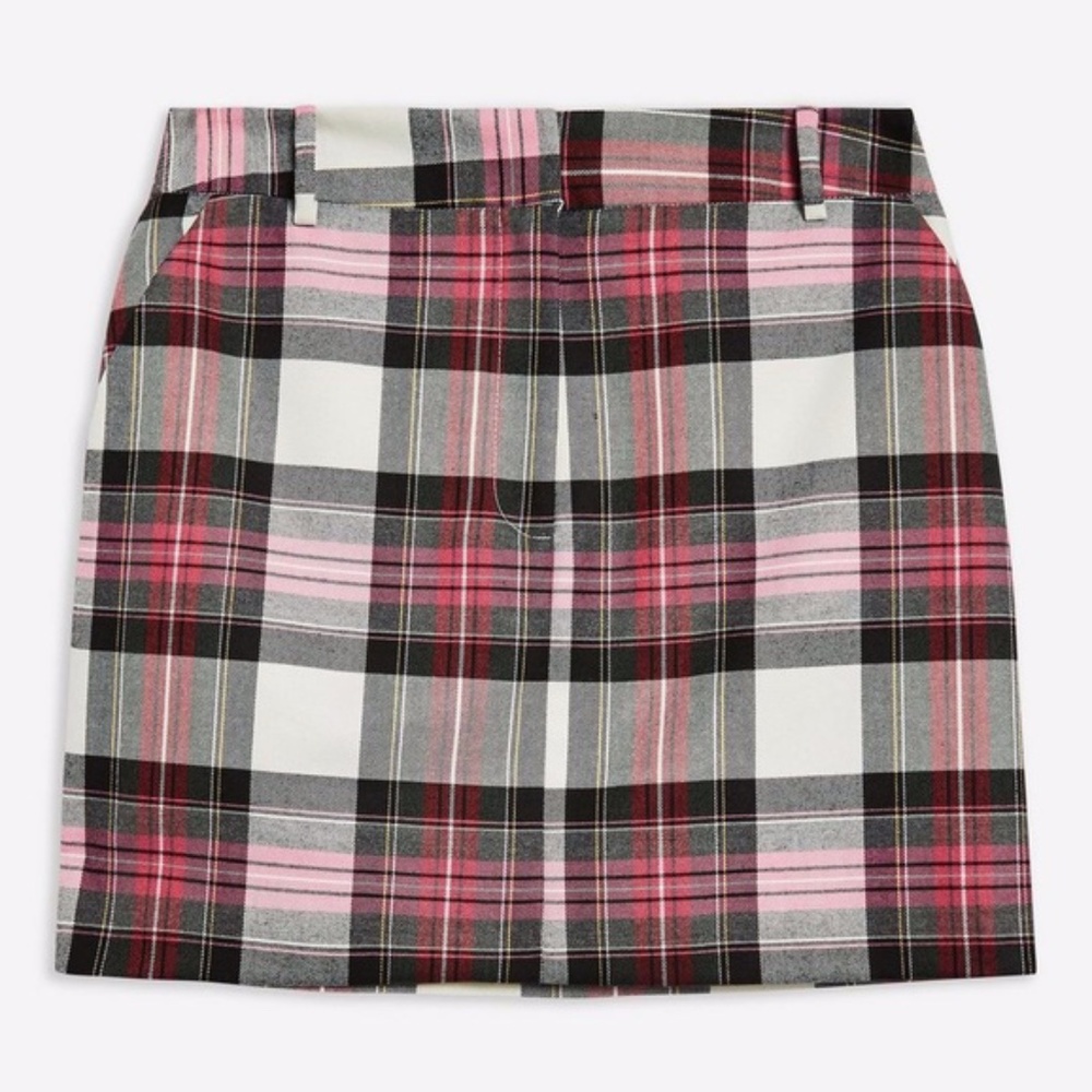TOPSHOP PLAID TARTAN SKIRT